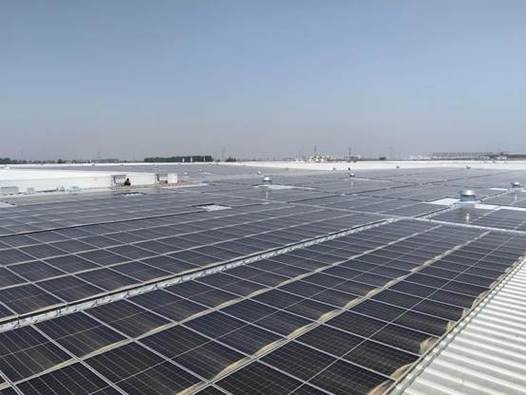 奋战双过半中机国际设计院江苏南通屋顶分布式光伏发电项目成功并网